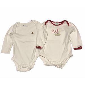Gap White I Love Mommy Onesie 6-12m